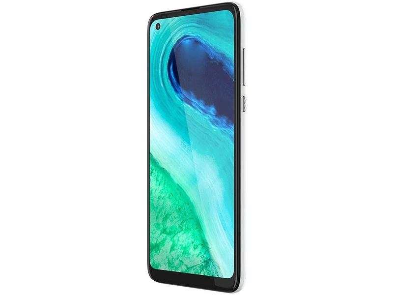 Smartphone Motorola Moto G8 64GB Branco Prisma 4G - 4GB RAM Tela 6